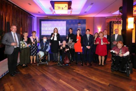 Átadták a Civilút Alapítvány Odaadó díjait