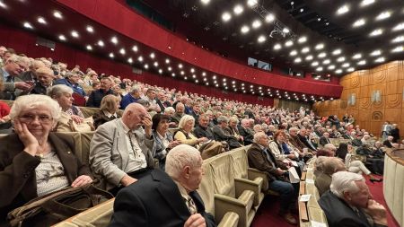 Nyugállományú katonák találkozója a Stefánia Palotában