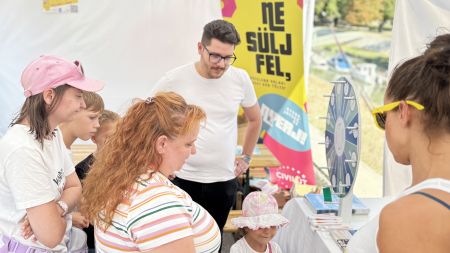 Tarolt az alapítvány Ne sülj fel! fogyatékosügyi kvíze az MCC Feszten