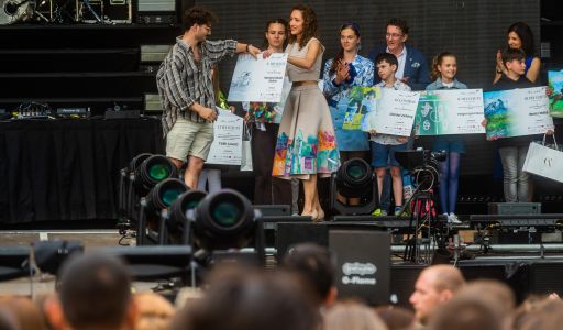 A Budapest Parkban vették át díjaikat a fiatal művészek
