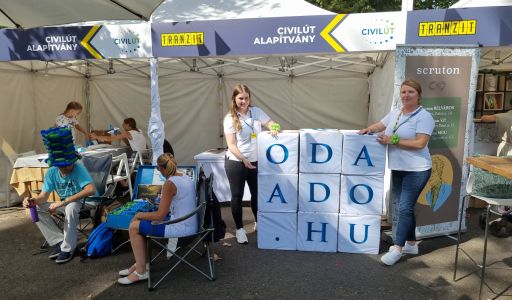 A Civilút Alapítvány bemutatkozott a Tranziton