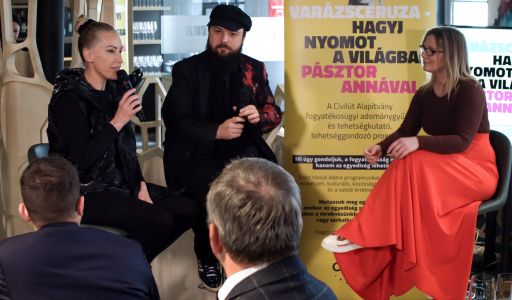 Emeljük a tétet! - Varázsceruza – Hagyj nyomot a világban Pásztor Annával program aukciót hirdet