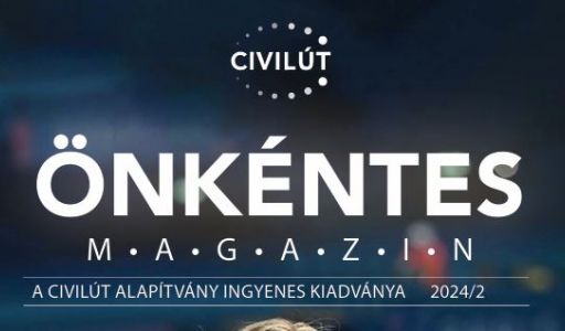 Konkoly Zsófival a címlapon jelent meg a Civilút Alapítvány legújabb Önkéntes Magazinja!