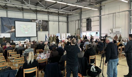 Nyugállományú katonák találkozója a Dél-Alföldön