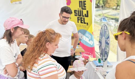 Tarolt az alapítvány Ne sülj fel! fogyatékosügyi kvíze az MCC Feszten
